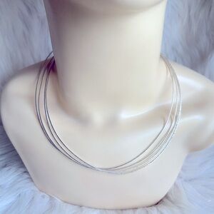 Vita Sterling Silver 925 stamped Necklace made in Italy